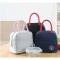 Outdoor Insulated Tote Cooler Food Bag, Polyester Lunch Bag for Office Lady and Students